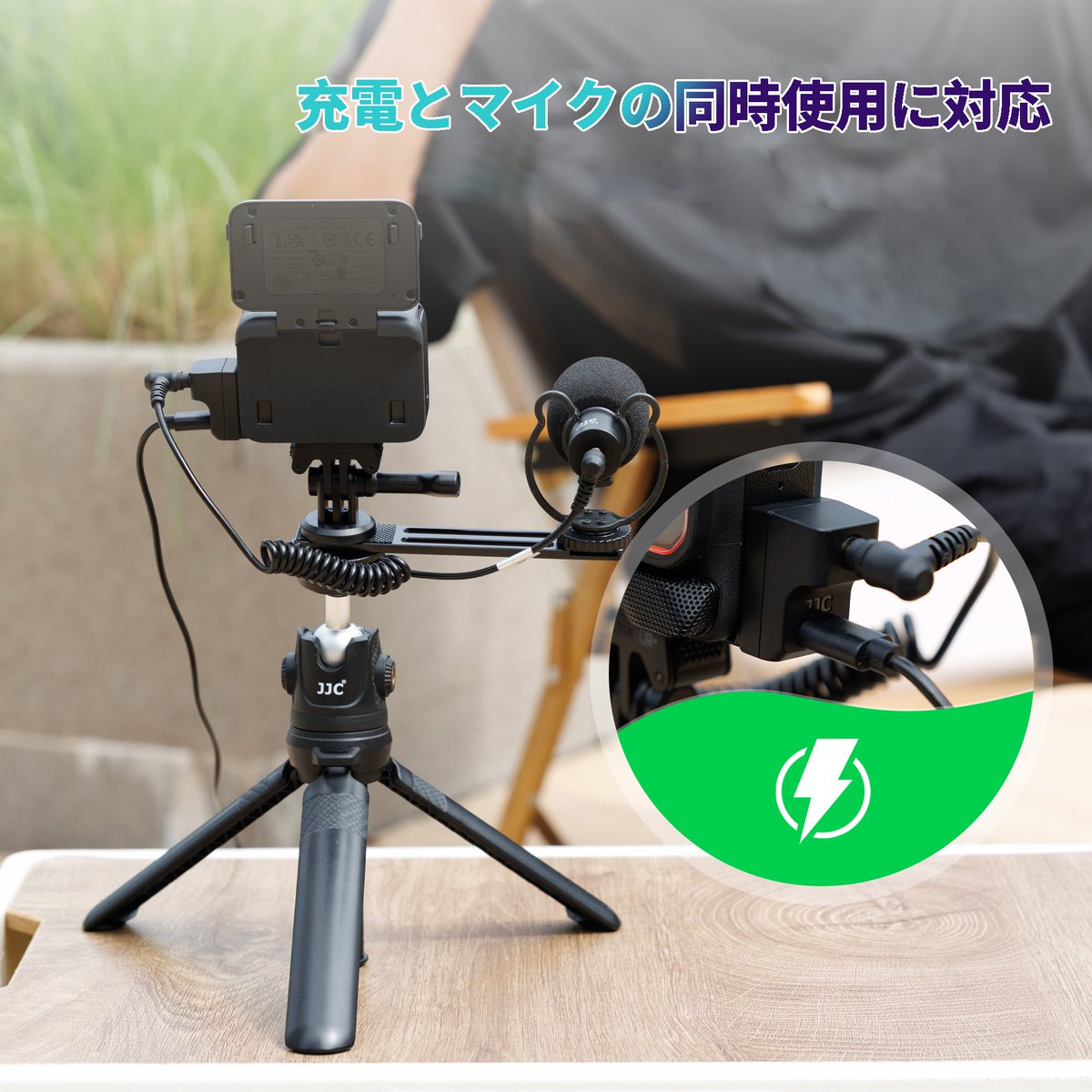 JapanJJC_Pr's tweet image. 📢#JJC Insta 360 Ace Pro 2/Ace Pro専用オーディオアダプター登場！🎤

充電しながら外部マイク接続が可能に✨
専用クリップでカメラにしっかりフィット◎
これで長時間の撮影も安心してこなせます！🎥

#insta360 #アダプター #ビデオ録画 #アクションカメラ
▼詳細はこちら…
