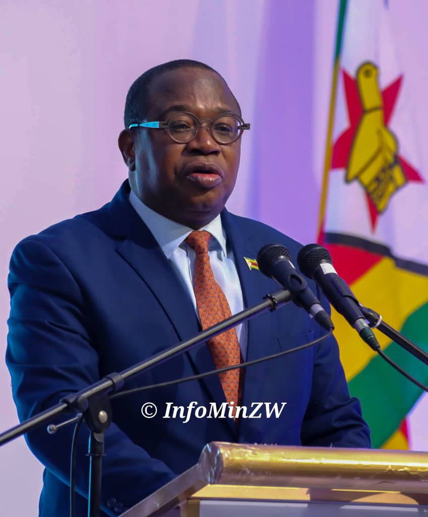 InfoMinZW's tweet photo. This morning, the Minister of Finance, Economic Development and Investment Promotion Hon Professor Mthuli Ncube officially opened the Zimbabwe Economic Development Conference (ZEDCON) in Bulawayo.
#ZEDCON https://t.co/n8aUtgN7Xn