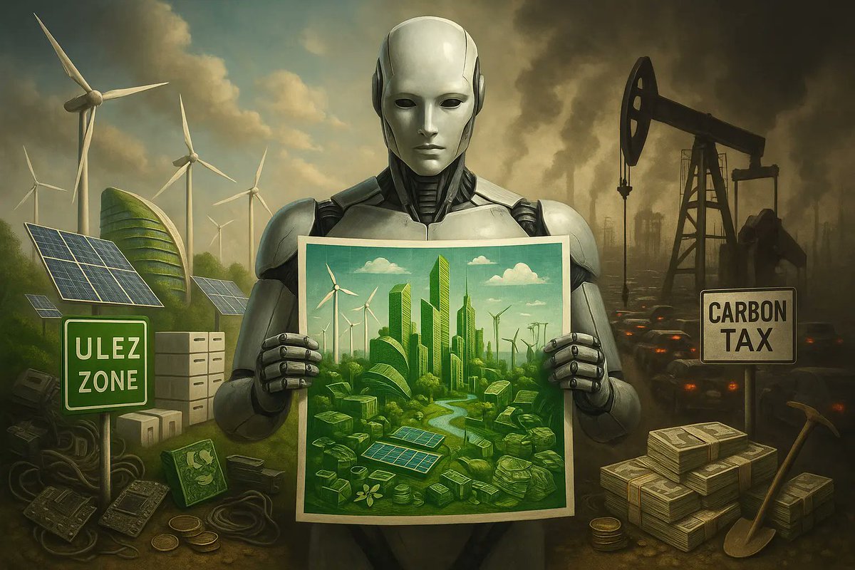 PRVEngineering's tweet photo. Climate change is real but so is the profit machine behind it 🌍
From carbon taxes to green tech billionaires... who’s really paying, and who’s cashing in?
Here's one perspective worth noting → https://t.co/zU9wInUk4A
#ClimateChange #GreenEnergy #CarbonTax #EngineeringEthics https://t.co/NrKlTcQAGy