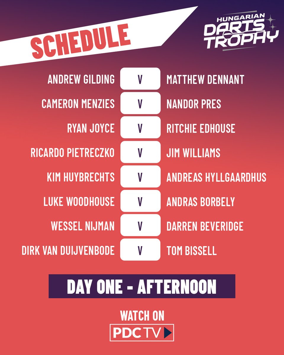 PDC Darts tweet media