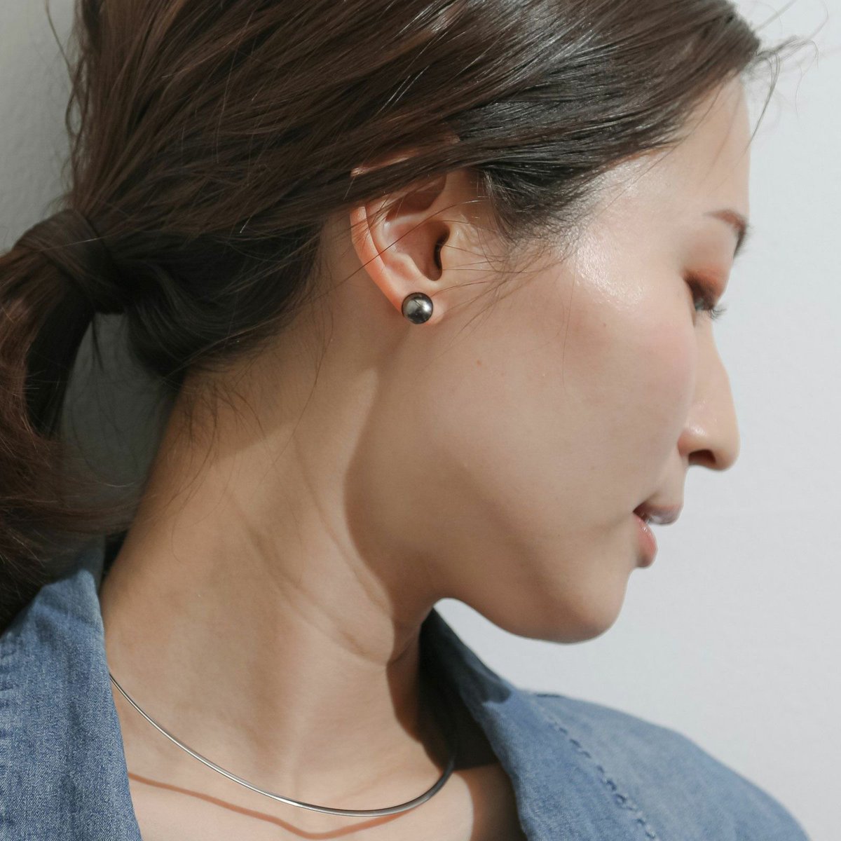 綺麗なタヒチ黒蝶真珠　ラグーンクラス　テリ最強　8-9mm プラチナピアス 楽天市場】《Tahitian+》 タヒチ黒蝶真珠 ピアス 11mmUP PT900 パール