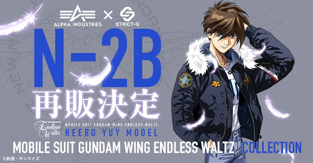 こうぴ　新品未使用 STRICT-G N-2B Sサイズ ヒイロガンダムW 新品 STRICT-G ALPHA N-2B ガンダムW ヒイロ・ユイ モデル