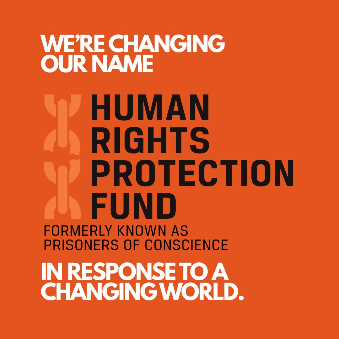 hrpf_org's tweet photo. WE'RE CHANGING OUR NAME! 

After years of deliberating and analysing feedback from supporters, defenders and focus groups, we decided on a name that better suited the work we do and the people we support.

The official change will take place in October. https://t.co/GpVuPtrvny