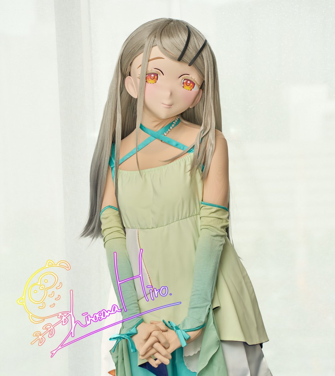 ⚠️#コスプレ 「初星学園高等部1年、篠澤広。 ……ふふ。やっぱり