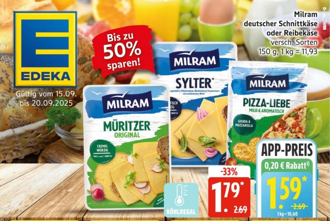 Sah ich gerade im Edeka-Prospekt. 
Wo sind denn die bunten Regenbogenmenschen hin? 
Go woke, go broke, oder Milram?
