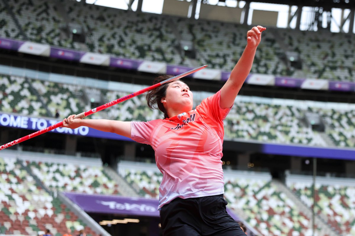 東京2025世界陸上】 ＼ ✓19:30～ 女子やり投予選 A組 🇯🇵#北口榛花