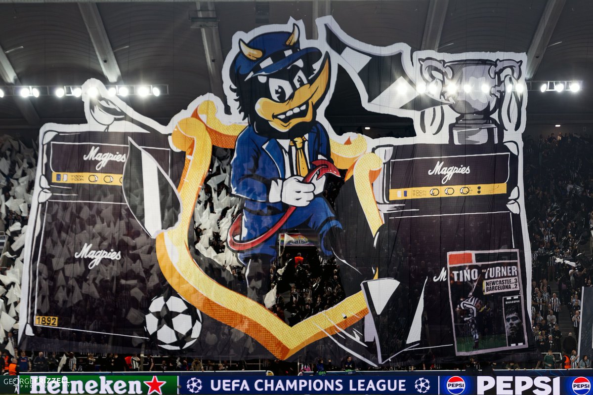 Fan led, fan funded. 

Thank you for your continued assistance in supporting the lads on the pitch, and thank you to every volunteer who brings it to life. Every single bit of last nights display was paid for by our brilliant support. 

On we go. 

worflags.org.uk/product/newcas…