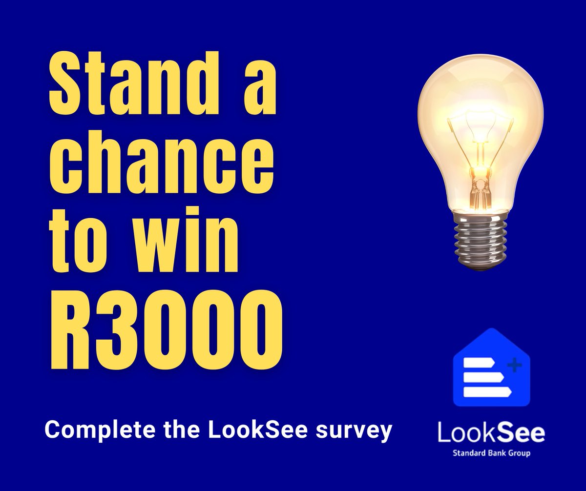 TheCitizen_News's tweet photo. Complete the #LookSee survey and stand a chance to win R3 000!
Read more⬇️
https://t.co/pII9CBT92x https://t.co/MUXsAViFFb