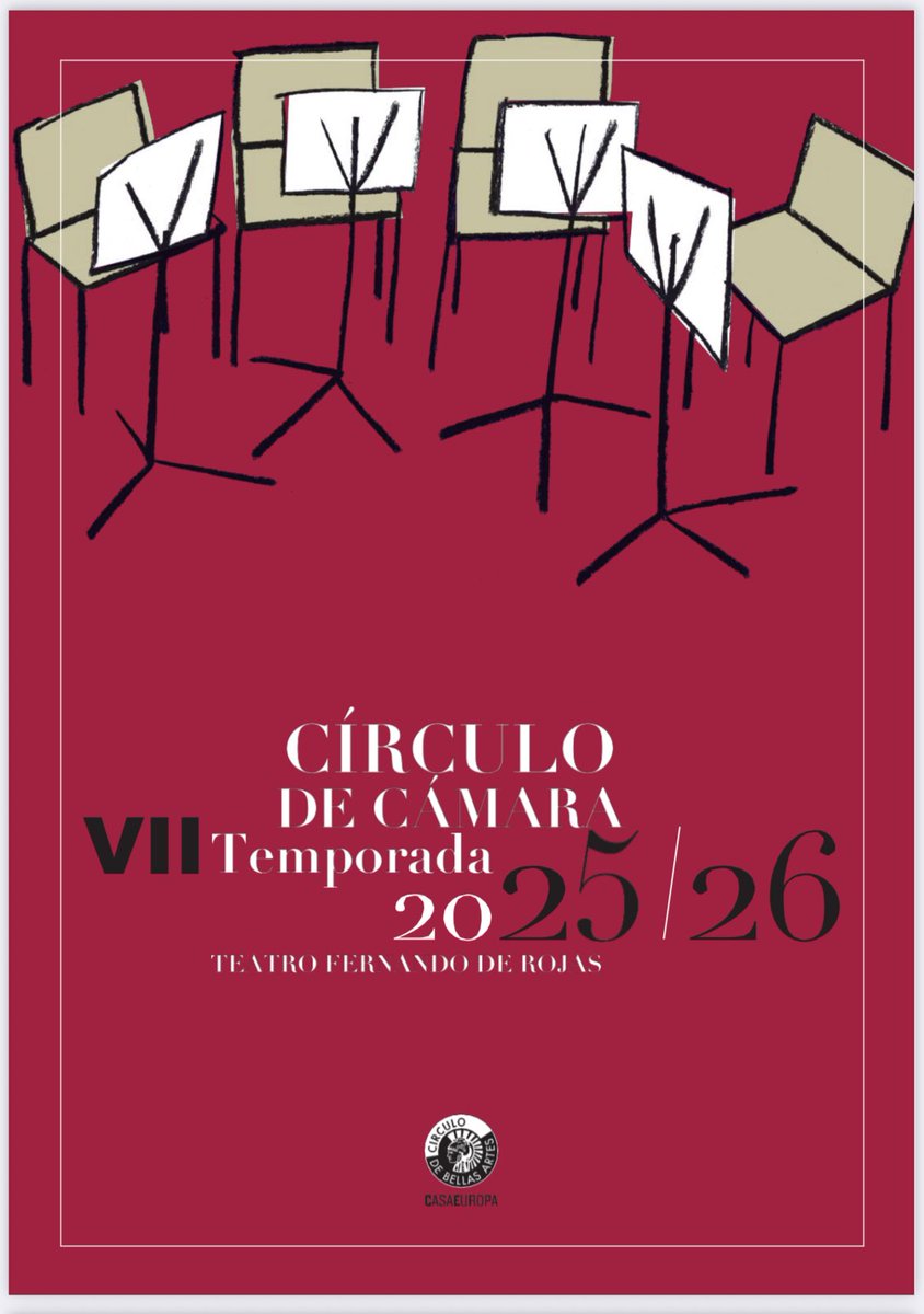 Hoy viernes (13 h) se ponen a la venta las entradas sueltas para la VII temporada 25/26 del Círculo de Cámara del <a href="/cbamadrid/">Círculo de Bellas Artes - Casa Europa</a>. Aprovecha una oportunidad única para escuchar a algunos de los mejores intérpretes del Universo del Lied y de la Música de Cámara. 
El concierto inaugural