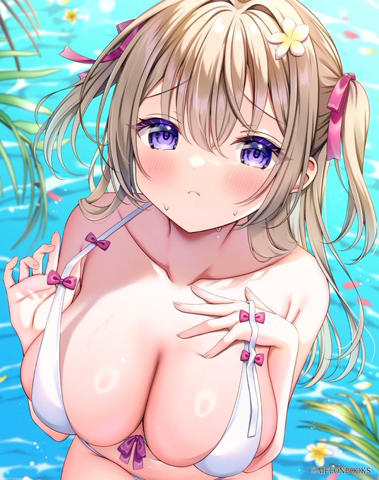 #夏が終わりそうだし今年描いた水着絵を貼ろう 