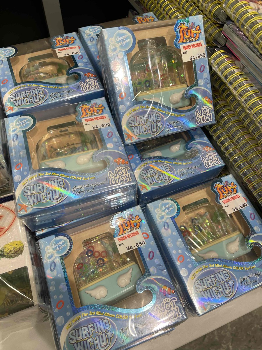 NCTWISH 】 NCT WISH 韓国3rdミニアルバム『COLOR』 本日はSurf Ver.が