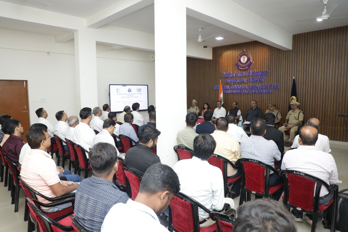 Central GST & Central Excise, Varanasi tweet media