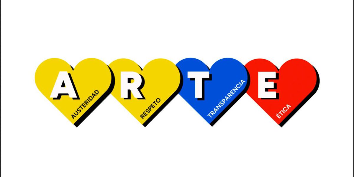 NUESTRA CAMPAÑA SE HACE CON ARTE

Austeridad
Respeto 
Trasparencia 
Ética.