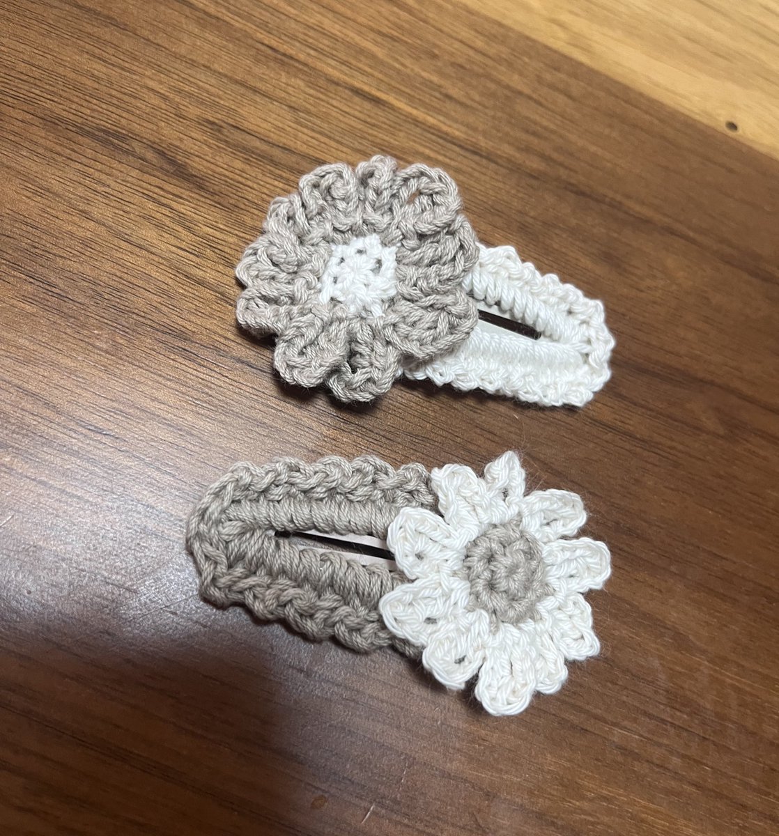 ヘアピン作った🌼