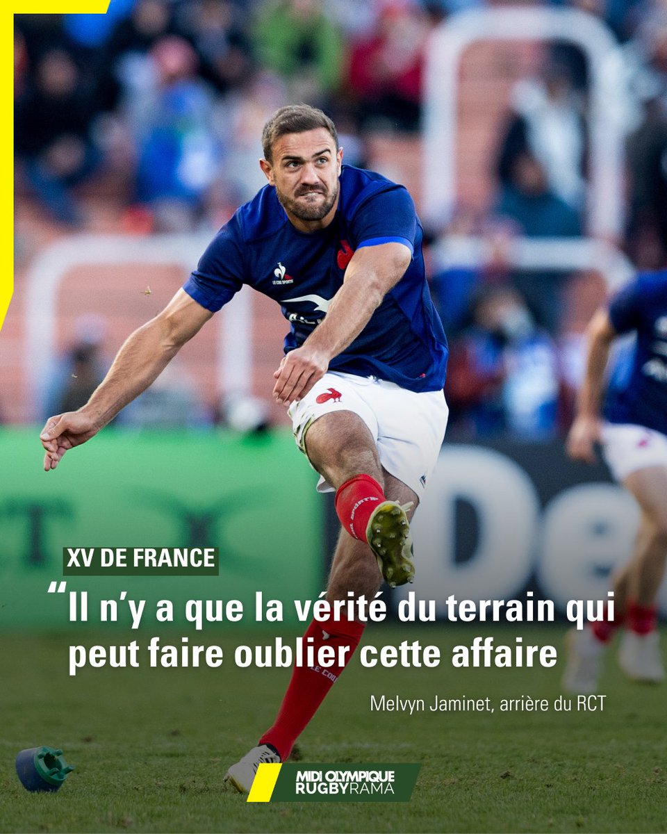 RugbyramaFR's tweet image. L’arrière du XV de France Melvyn Jaminet a évoqué l’évolution de son image, plus d’un an après ses propos à caractère raciste, tenus lors de la tournée du XV de France en Argentine

Ses propos &amp;gt; shorturl.at/BqYeA