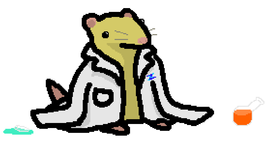 PigeonGod39's tweet image. Daily Rats for no reason

Day 442: Lab Rat (suggested by @rat_dork) #rat #pixelart