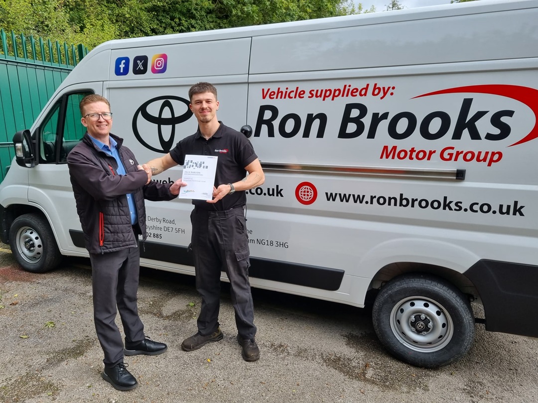 Huge congratulations to the man that is Felix Rabusin, who has passed his <a href="/ToyotaUK/">ToyotaUK</a> Diagnosis Technician training 🧑‍🎓💪

Congratulation Felix!! 

#careers #technician #toyota #greatplacetowork