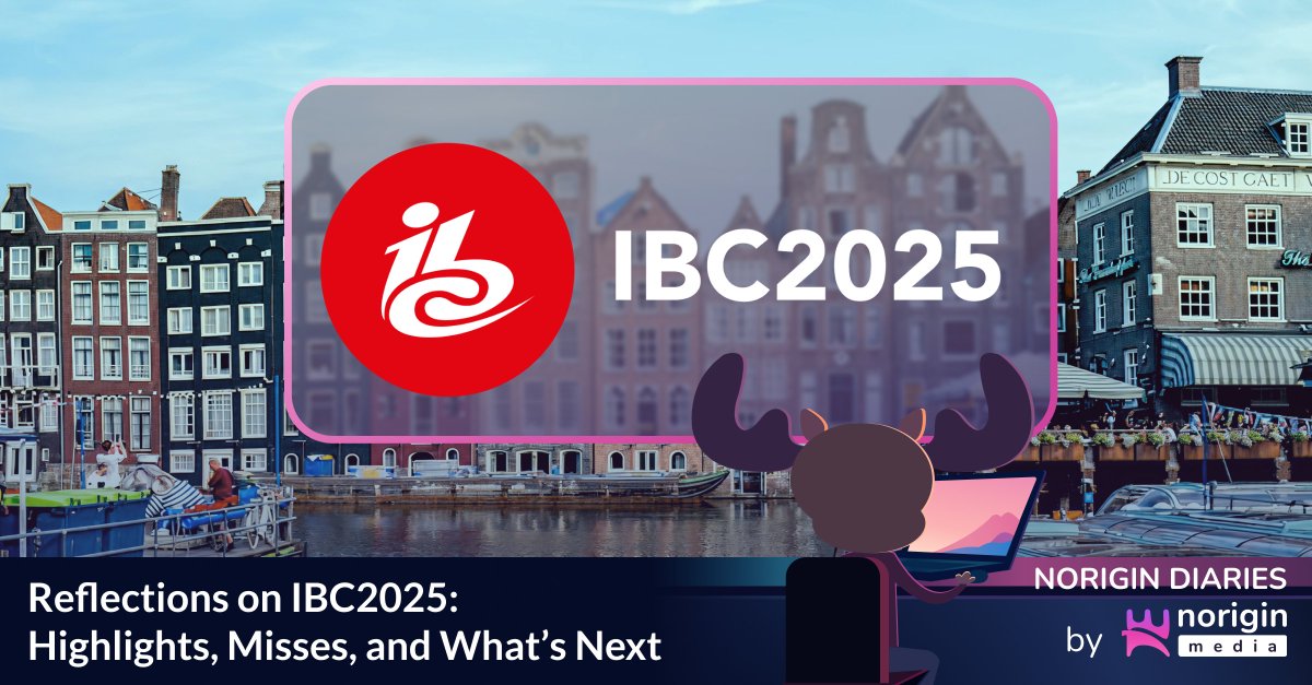 💡 Our big takeaway from #IBC2025: AI is still more talked about than shown off, but #CTV &amp; #SmartTV innovation is moving fast 🚀 ➜ noriginmedia.com/norigin_diarie…

From #AI-driven personalization &amp; private #5G to fresh #NordicStreaming showcases, it was a show full of ideas &amp; energy.