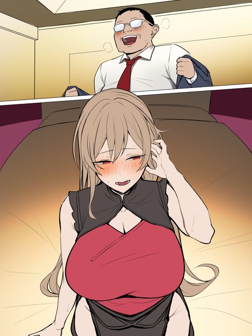 良い感じのウキウキおじさん描けた✨('ω')✨ 