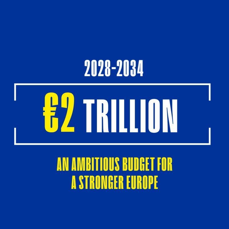 La Commissione europea ha presentato il bilancio UE 2028–2034 con una proposta ambiziosa: 451 miliardi di euro per investire di più, meglio e in Europa.
🔍 Il prossimo passo è il confronto con Parlamento, Stati membri, imprese e cittadini.

Scopri di più: commission.europa.eu/document/downl…