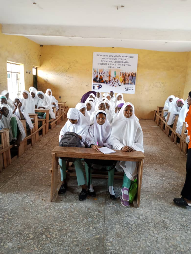 Yesterday, we held an outreach at Government Girls Senior Secondary School, Unguwa-Uku, Tarauni LGA, Kano State to welcome the girls back from their holiday and engage them in an important conversation on the dangers of poor menstrual hygiene.

#InclusionProject #MenstrualHygiene
