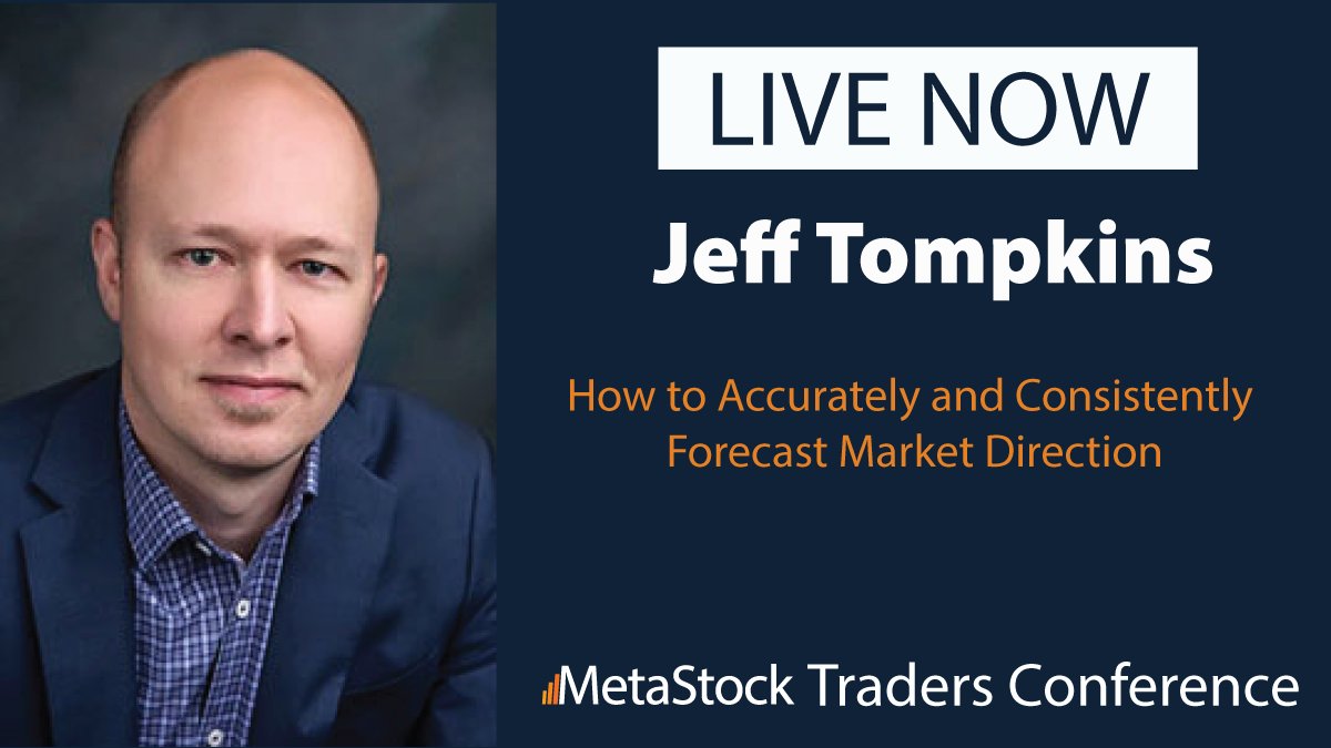 🚨 Jeff Tompkins is LIVE right now! 🚨

🎤 “How to Accurately and Consistently Forecast Market Direction”

Don’t miss this chance to learn from one of the industry’s best—happening right now as part of the MetaStock Traders Conference.

👉 Watch live here: youtube.com/live/eMGQEw-SN…