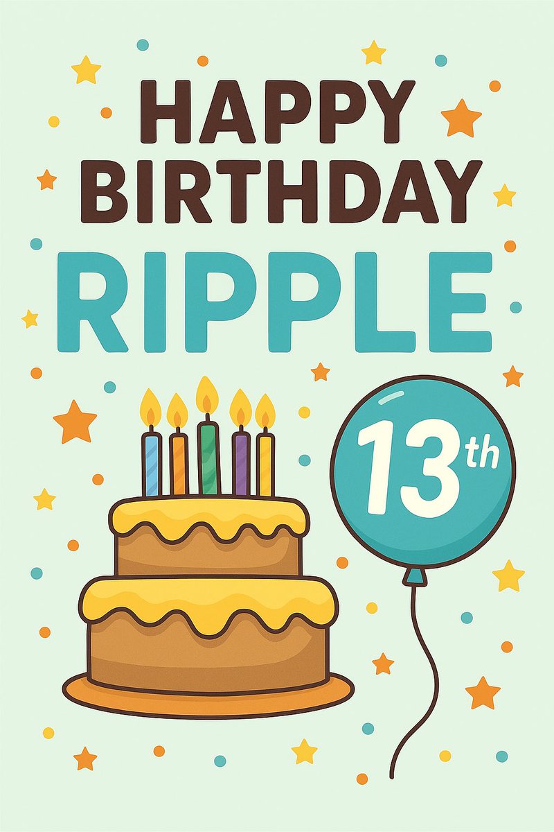 Happy Birthday <a href="/Ripple/">Ripple</a>! 

We express our gratitude for the longest crypto fight against the SEC. Ripple stands alone as the sole company that fought for the entire industry! 

💥#XRP IS AN INDEPENDENT ASSET💥