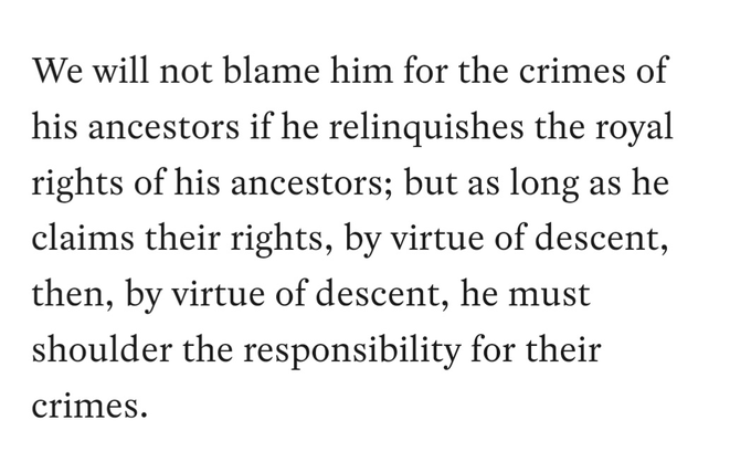Dorje_sDooing's tweet image. There are way too many people around the world (including in #Nepal) who say, &quot;But why are you blaming me for what my ancestors did?!&quot; &amp;amp; far top few who say, &quot;Yeah I&apos;m benefitting immensely from what they did, so I&apos;ll relinquish all of them.&quot; #Privilege #StructuralPrivilege