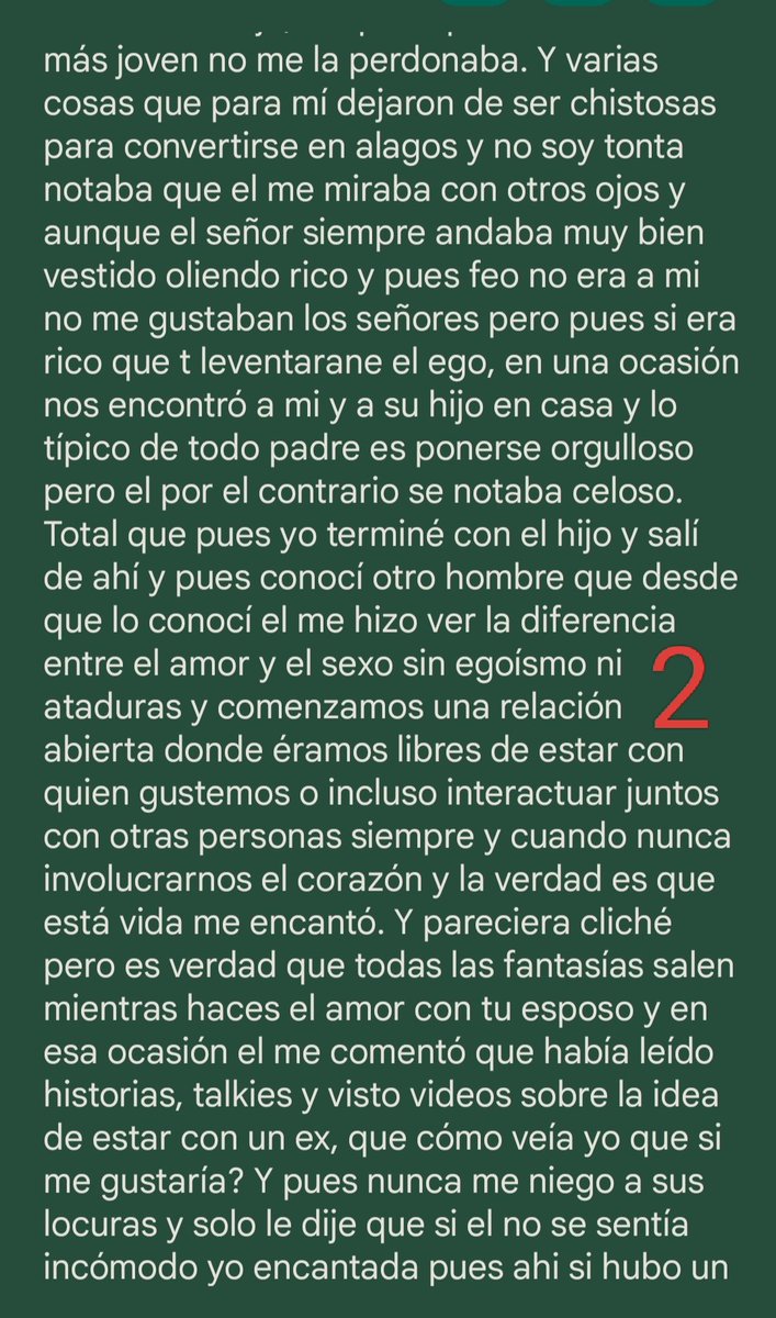 letrascandentes's tweet photo. Nueva historia anónima: con el hijo y con el padre con el permiso de mi esposo PARTE 1 https://t.co/24vEcRt2SD