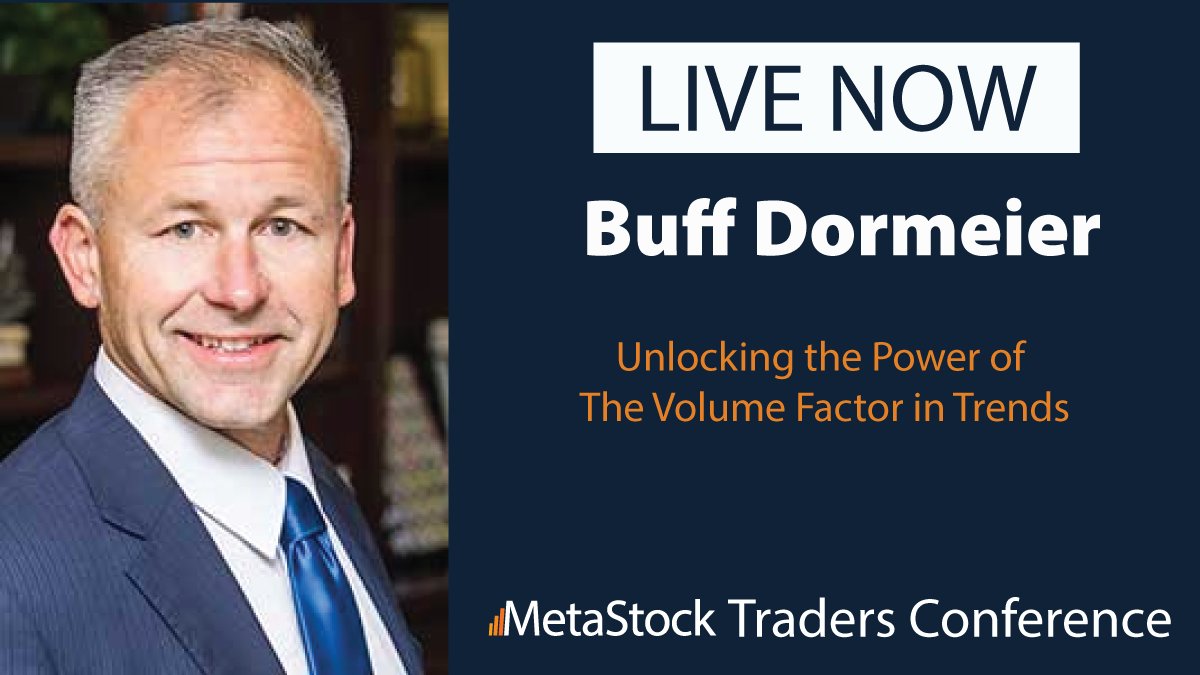 🚨 Buff Dormeier is LIVE right now! 🚨

🎤 “Unlocking the Power of The Volume Factor in Trends”

Don’t miss this chance to learn from one of the industry’s best—happening right now as part of the MetaStock Traders Conference.

👉 Watch live here: youtube.com/live/eMGQEw-SN…