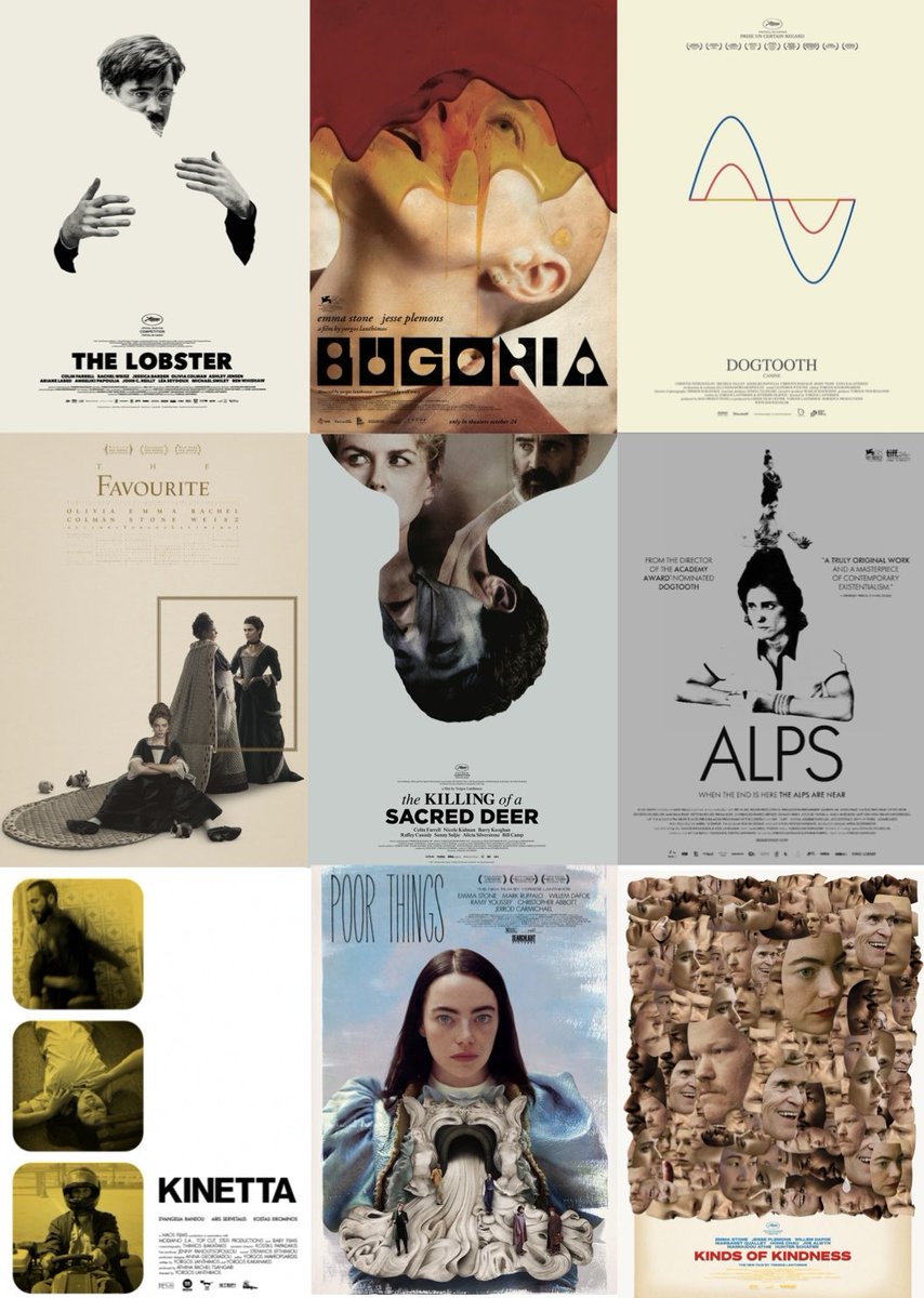 his films’ posters always rule