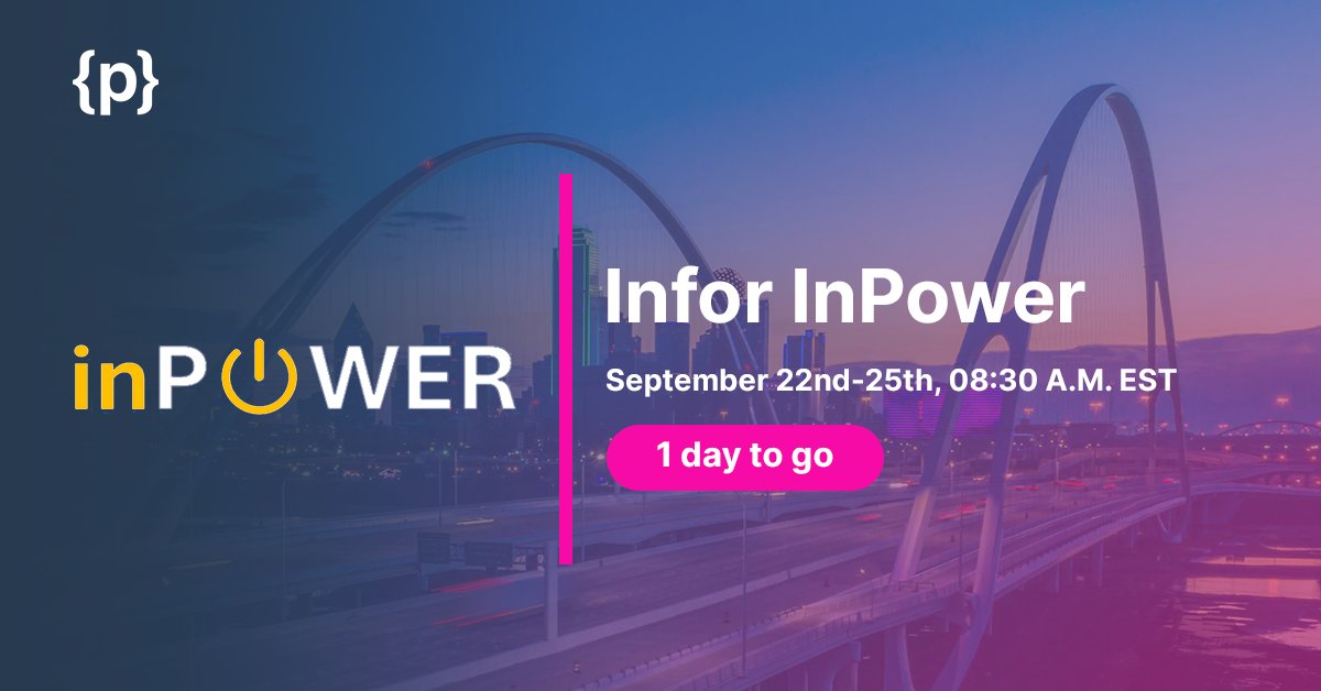 programmersio's tweet image. inPOWER 2025 starts tomorrow!
Meet the Programmers.io team at table #17 in the Solution Fair. We’re excited for hands-on learning, networking & impactful conversations with the Infor community.
See you there!
#InforInPower2025 #ERPCommunity #TechConference