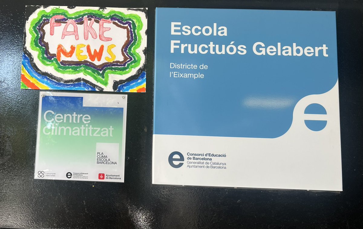 Després de mesos d’obres i tota la propaganda de l’alcalde, la climatització no funciona i a les aules fa una calor insuportable. 
Per variar, el <a href="/consorciedubcn/">Consorci d'Educació</a> no fa res afegint a les mil tasques del claustre la de perseguir-los per aconseguir reparacions bàsiques.