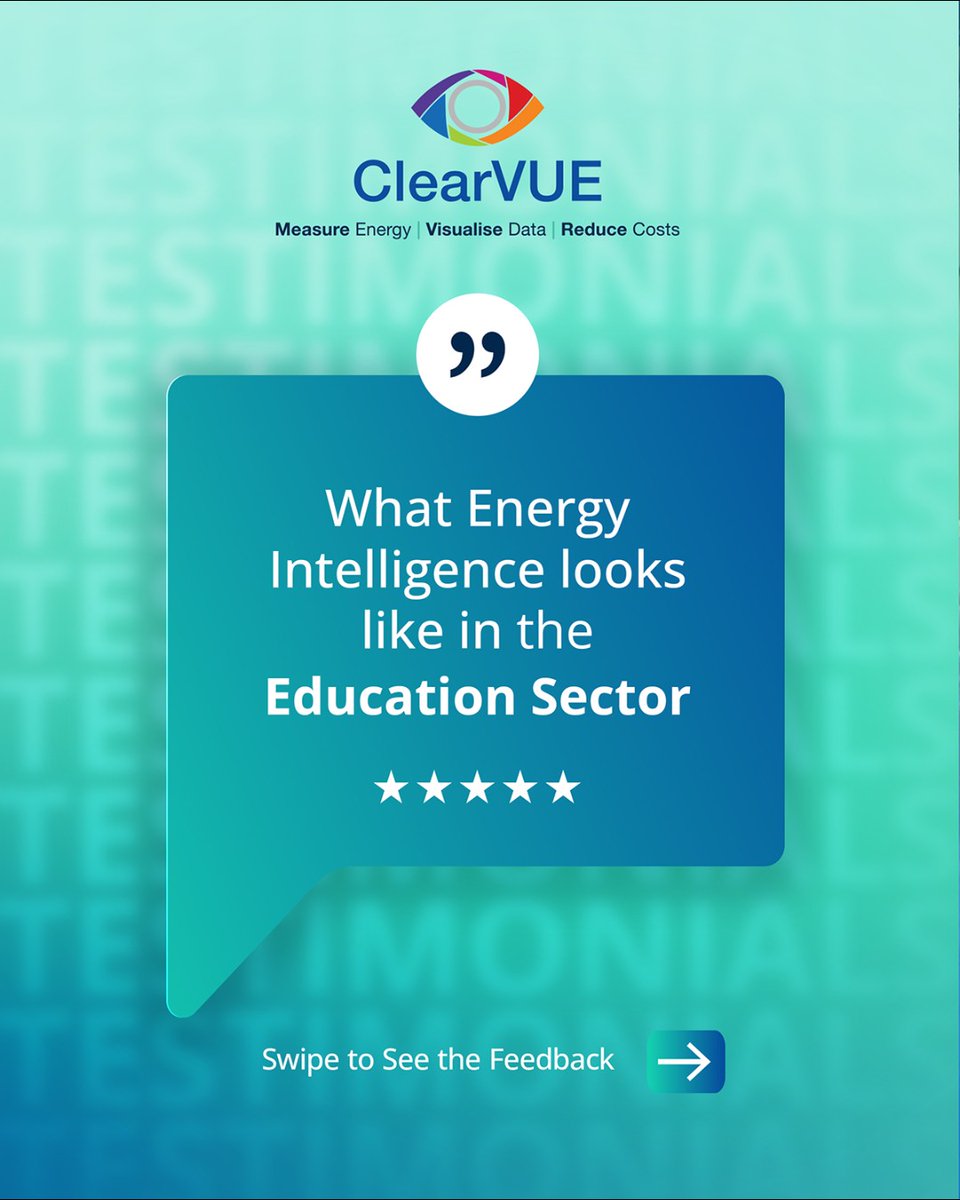 Clearvue_'s tweet image. Schools must have a Climate Action Plan, but many don’t know where to start.
We help schools turn goals into action with smart tech & expert insight.
📍 See our live demo at #EducationEstates, stand 304, 14-15 October.
#SustainabilityInEducation
