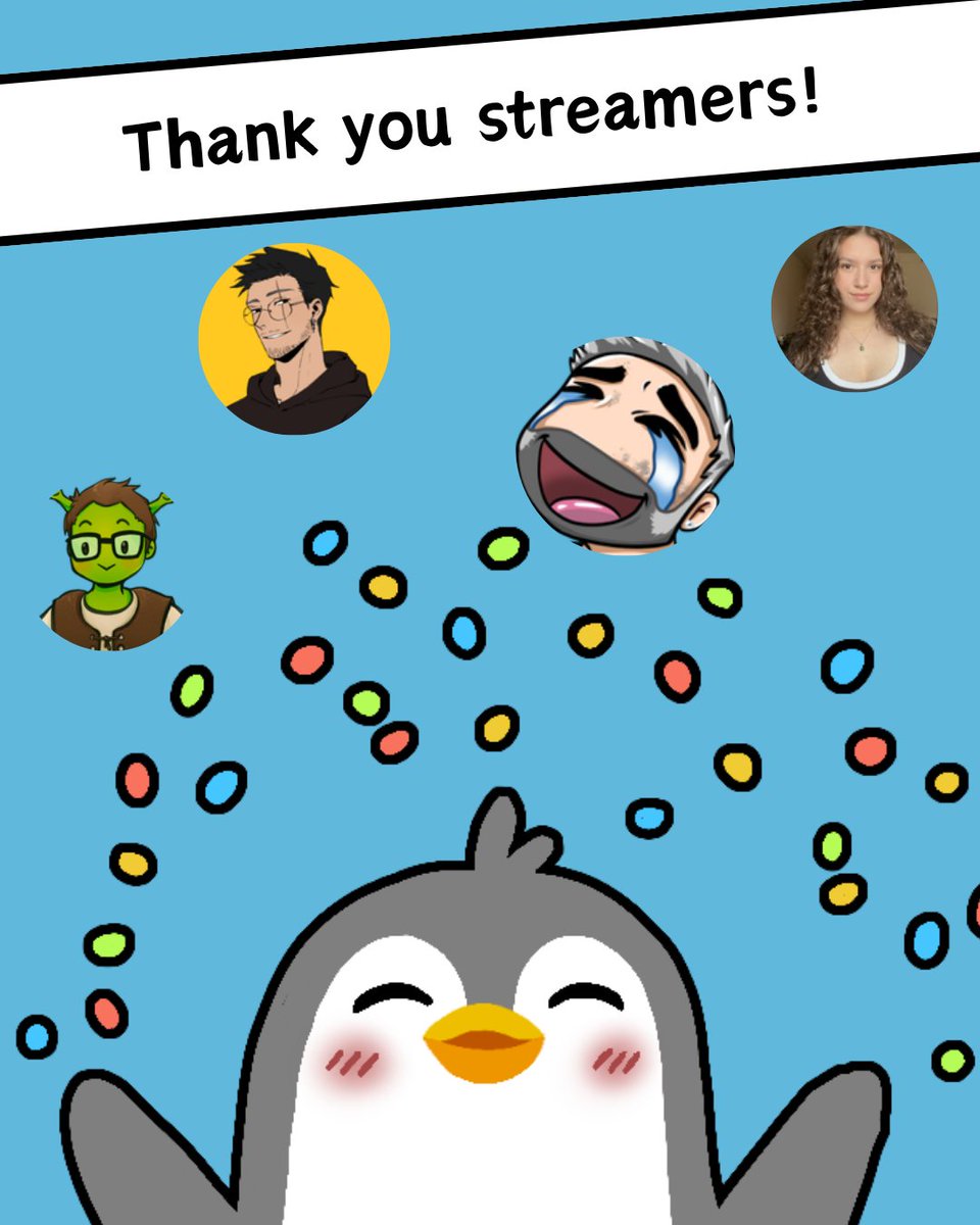Thank you to the streamers who have played our game so far! Its great to see people playing and we appreciate all the feedback. <a href="/Shrekiliciious/">Will</a> <a href="/iamrufox/">𝙍𝙪</a> <a href="/indiianamusic/">Indiiana</a> <a href="/RivingtonThe3rd/">Riv</a> 
#game #indiegame #gamedev #twitch