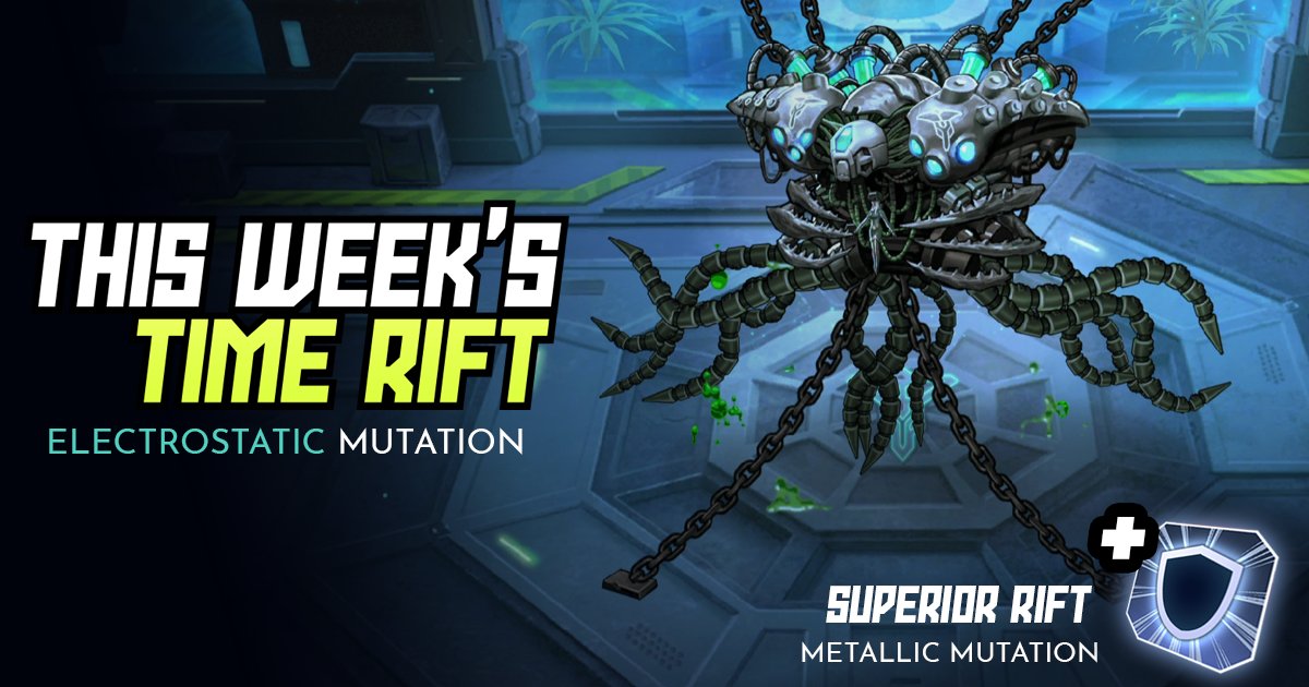 🤖 This week, a new challenge arises with the Time Rifts!
⚡️You know what works well with electricity? Metal!
➡️ Play Mutants: Genesis now: bit.ly/3xYqc4K
