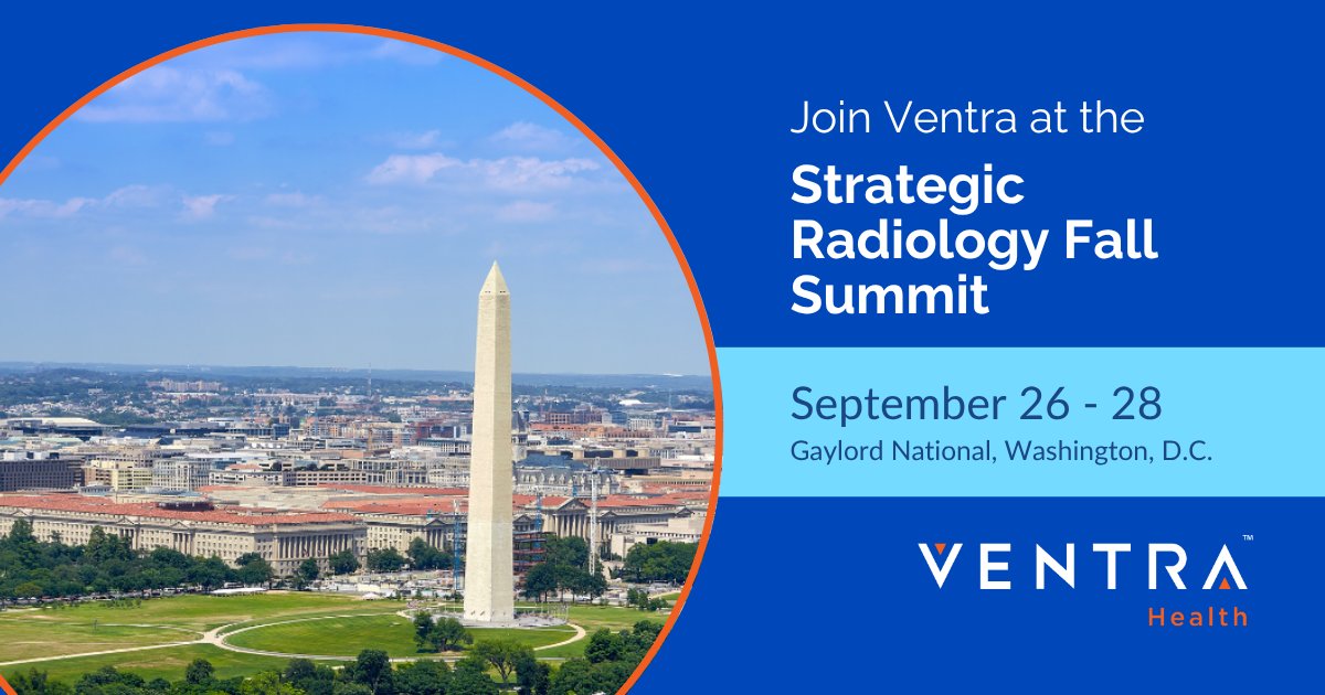Join Ventra at the Strategic Radiology Fall Summit to explore purpose-built RCM solutions that help radiology groups drive efficiency, adapt to change, and strengthen financial performance.
hubs.ly/Q03C7bFR0