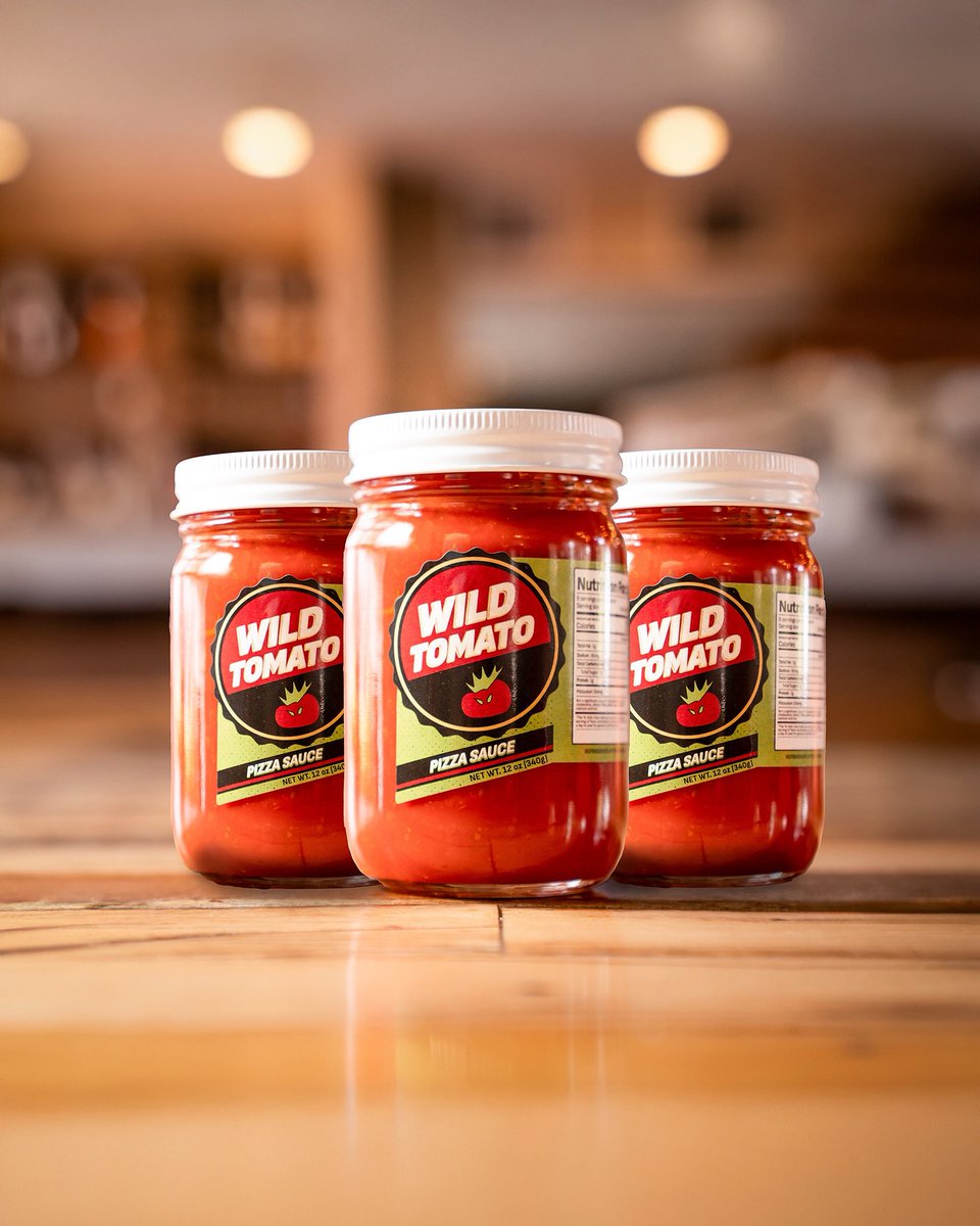 It’s back! 🍅🔥
Our famous Wild Tomato Pizza Sauce is now restocked and ready for you.
Available online at wildtomatopizza.com/shop and at both restaurant locations.

Bring home the flavor you love and make every day pizza day. 🍕✨