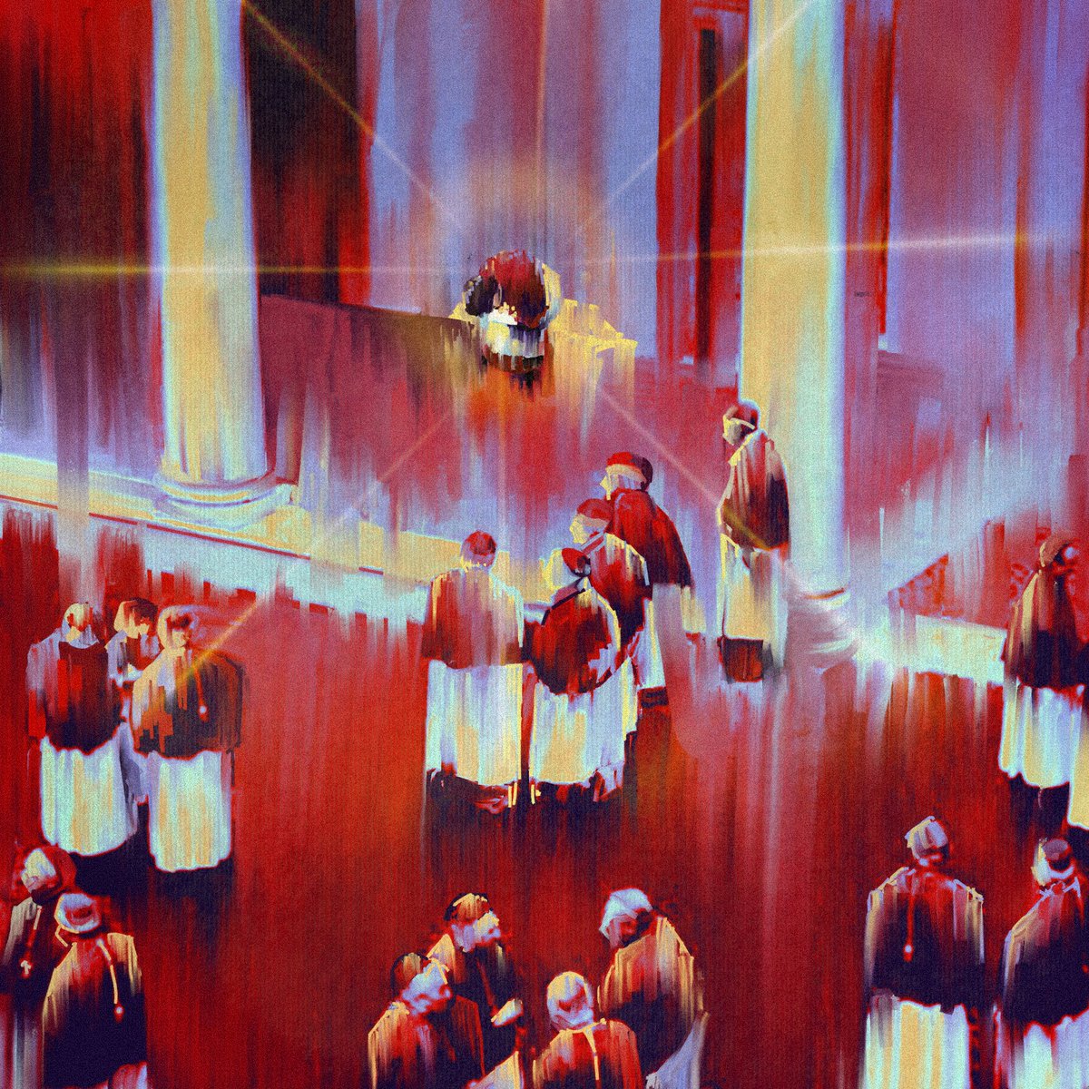 “아버지 이 잔을 저에게서 거두어 주소서. 그러나 제 뜻대로 마시고 아버지의 뜻대로 하소서”

Father, if Thou be willing, remove this cup from Me. nevertheless not My will, but Thine be done.

#conclave