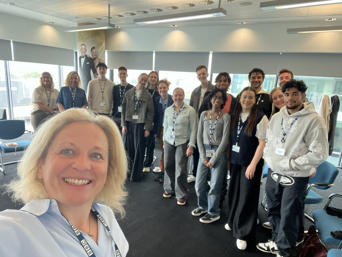 Great to welcome our new <a href="/OpsBBC/">BBCMediaOps</a> apprentices. Our class of 2025 will be based  in Salford, Birmingham and London and studying Technical Operations, Engineering and Business. Wishing them all an amazing start to their BBC careers.