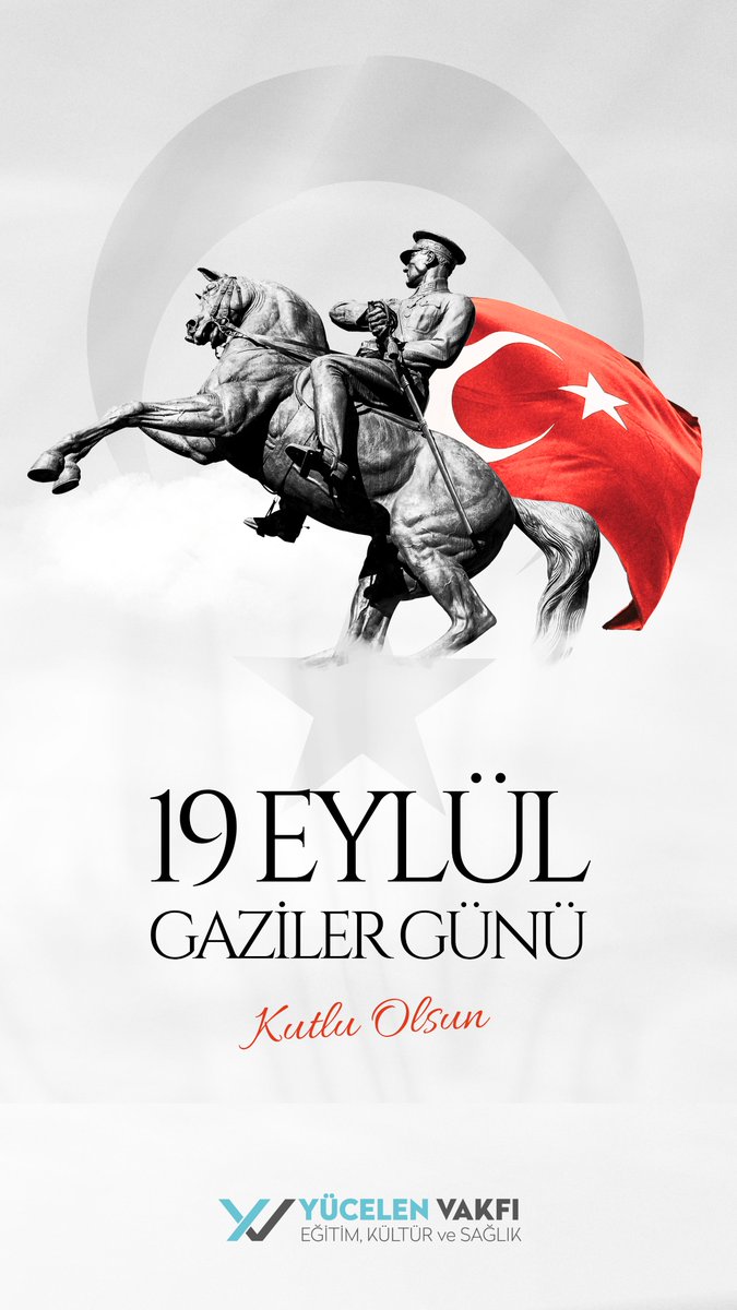 19 EYLÜL GAZİLER GÜNÜ KUTLU OLSUN!