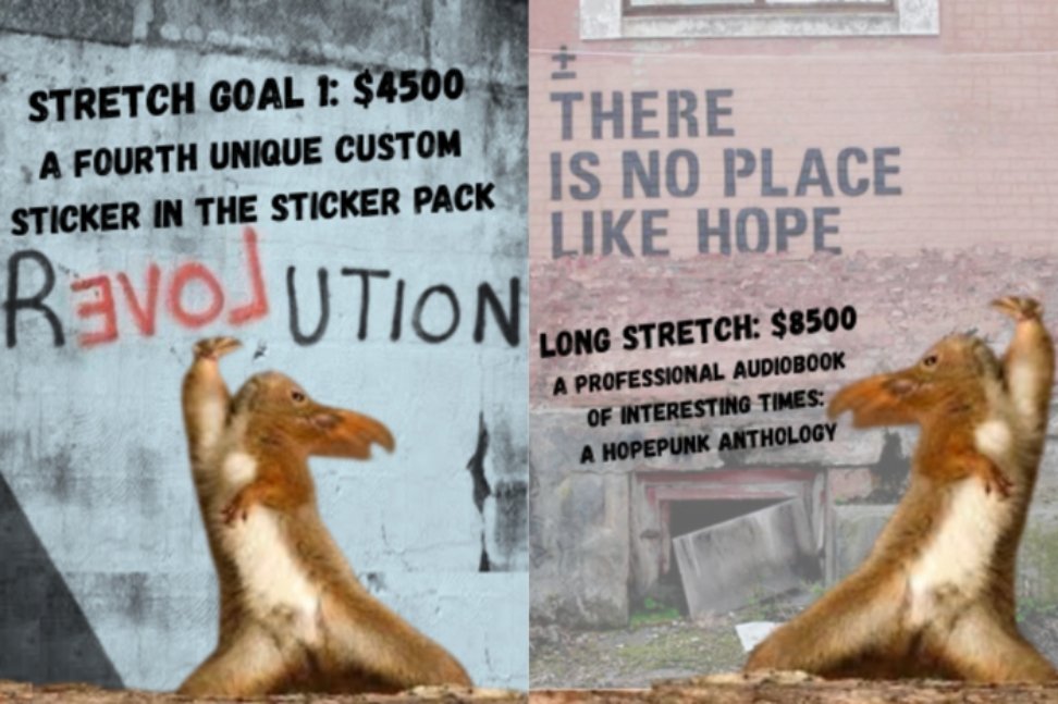 Still feeling social media burnout 
We have 11 days left!
101% funded!
We are close to a stretch goal! 
If you feel generous and want to help please consider donating!
kickstarter.com/projects/inter…