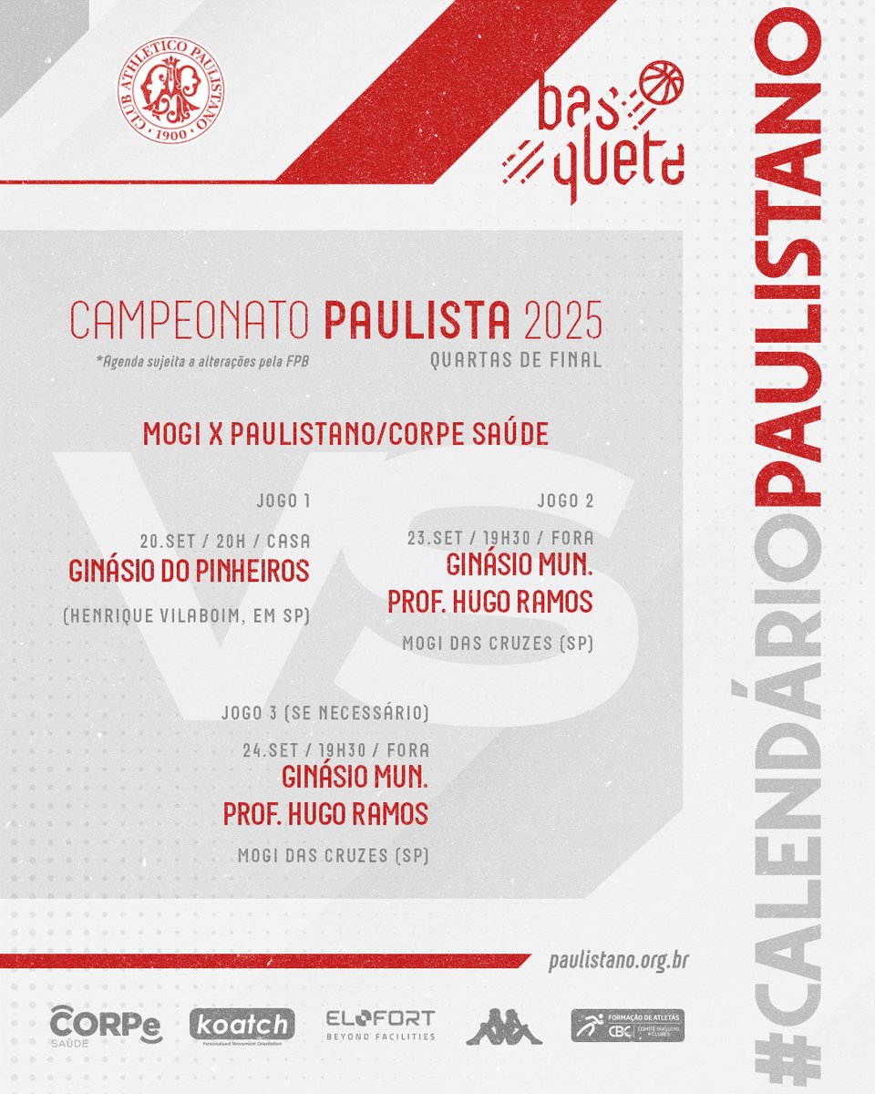 Paulistano Basquete 🏀 tweet media