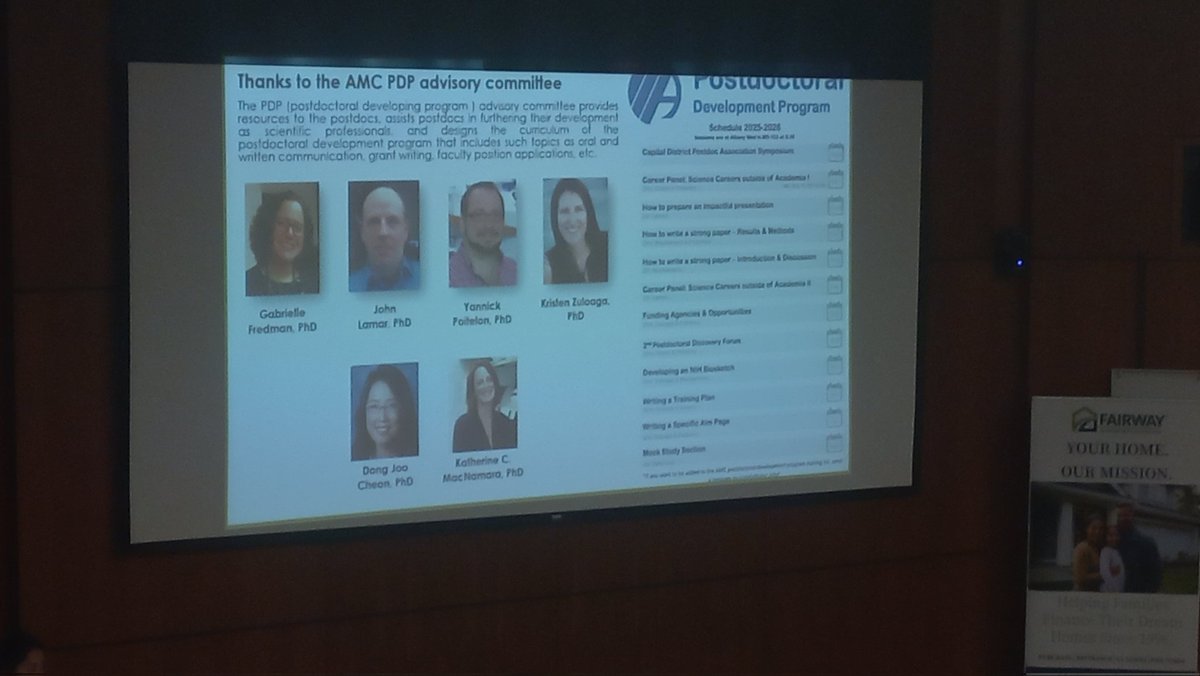 CapDistPostdocs's tweet image. We thank the AMC Postdoctoral Development program for organizing their training sessions! #postdoc