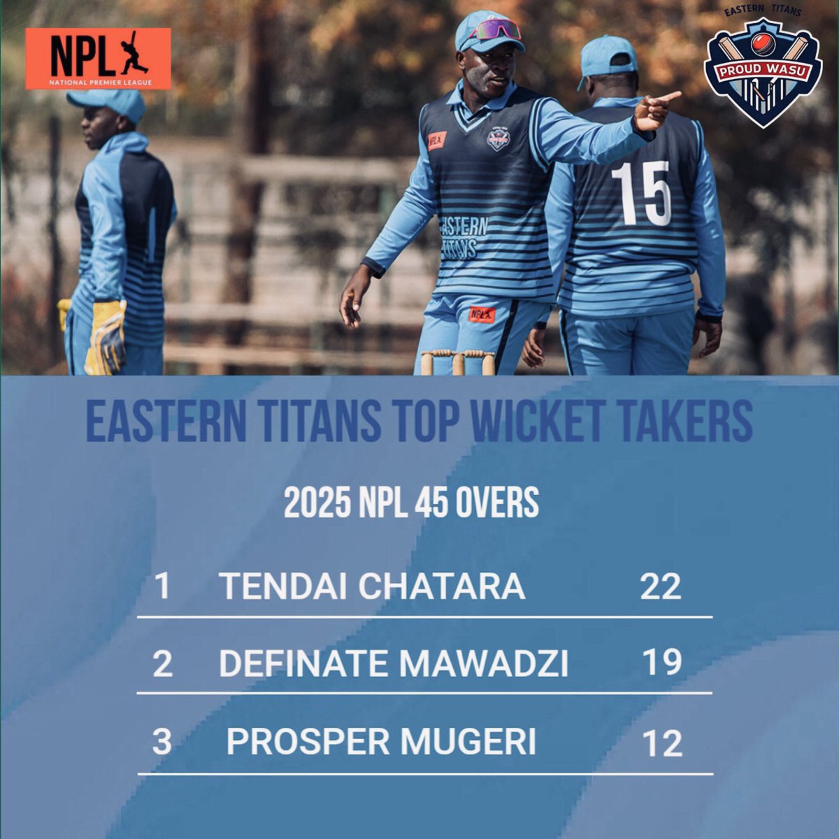EasternTitans's tweet photo. Our season Top Perfomers https://t.co/IG8E0631tz