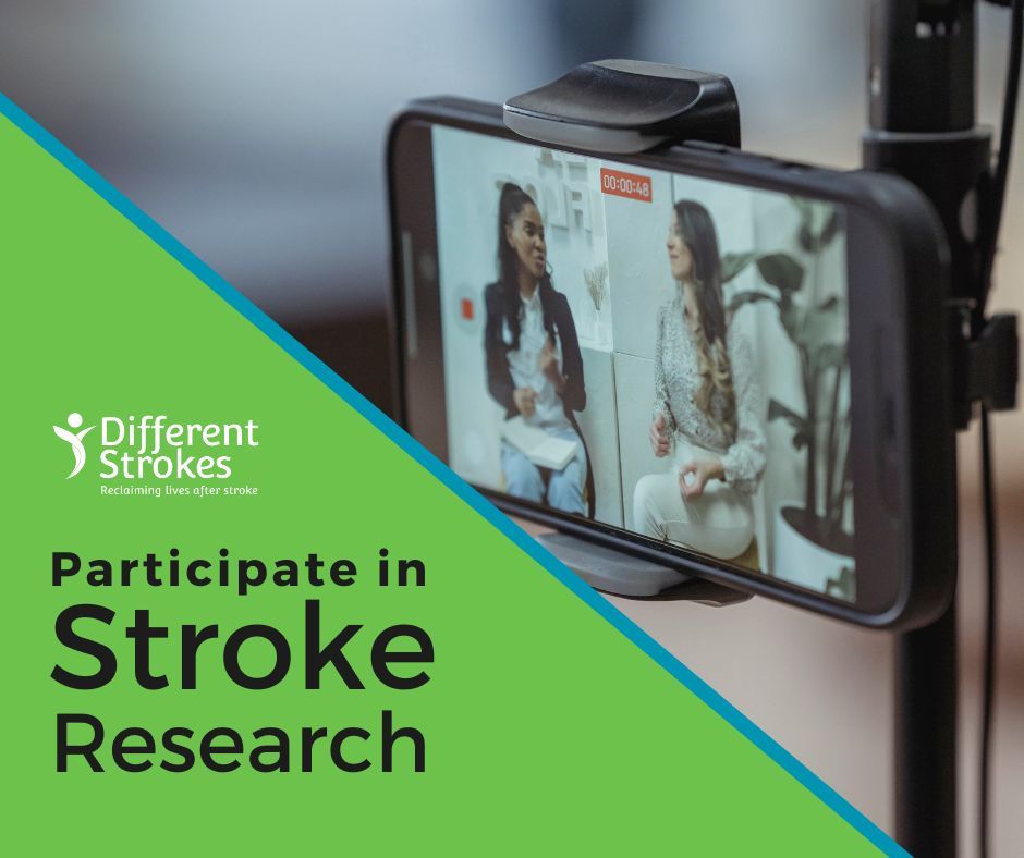 TAKE PART IN RESEARCH!

Taking part in stroke-related research can be a great way of using your own experiences to help improve the quality of life for people affected by stroke. Some studies are looking for volunteers.

For more information visit:

buff.ly/E0DKtmc