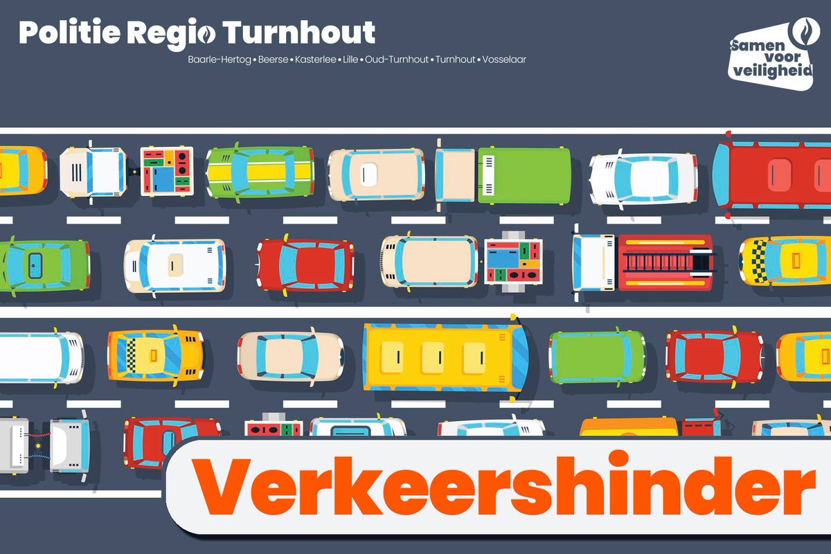 Door ladingverlies zijn beide rijstroken vd Kempenlaan in Turnhout afgesloten, tss de Steenweg op Gierle en de Steenweg op Antwerpen. De brandweer is ter plaatse om de weg schoon te maken. Vermijd de omgeving om extra verkeershinder te voorkomen.
<a href="/verkeersanker/">VRT Verkeer</a>  <a href="/verkeerscentrum/">Vlaams Verkeerscentrum</a>