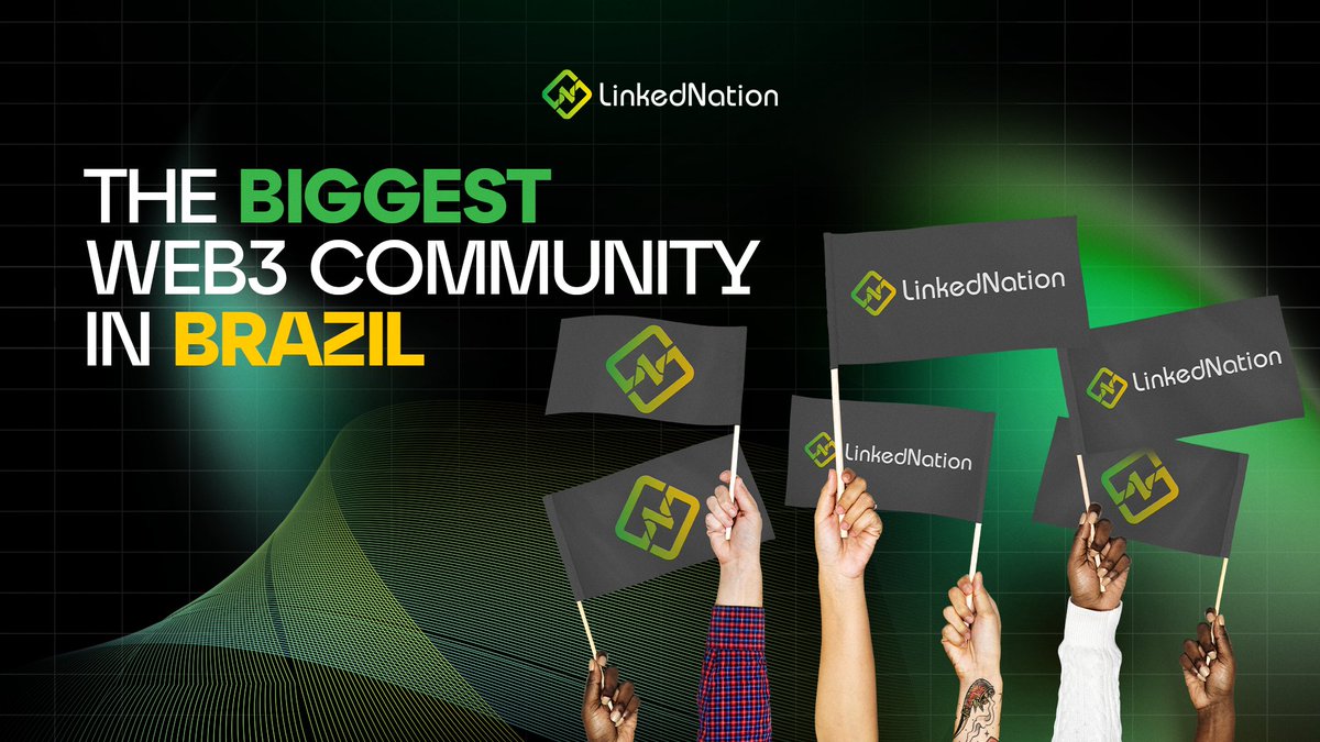 Linked_Nation's tweet image. LinkedNation is not just from Brazil — we are building the biggest global Web3 community, connecting people, innovation, and opportunities without borders.
#Web3 #Crypto #Solana #Global