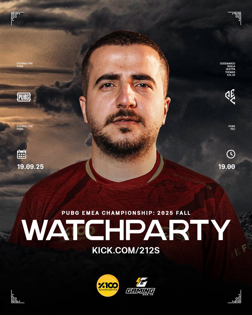 eternalfiregg's tweet image. FİNAL HEYECANINI BİRLİKTE YAŞIYORUZ!

📺 kick.com/212s

#forEF #yüzdeyüzgaming #pecfall