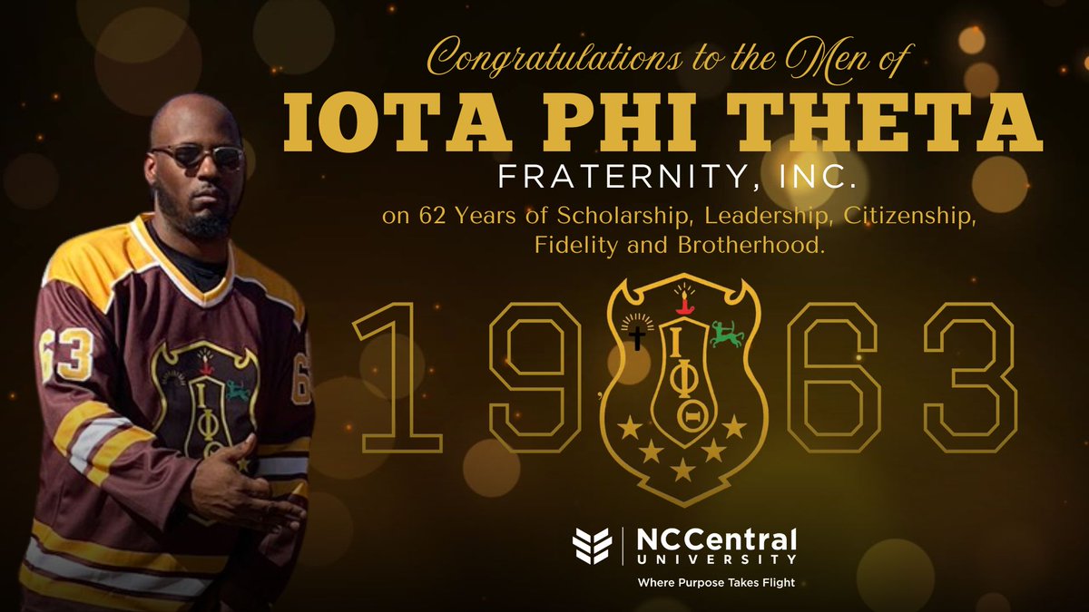 EagleInChief13's tweet image. Congratulations on 62 years! Happy Founders&apos; Day to the Men of Iota Phi Theta Fraternity, Inc.!
#EagleInChief13 #WeAreNCCU #NPHC #Divine9